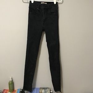 Womens Levi's Mile High Super Skinny Jeans